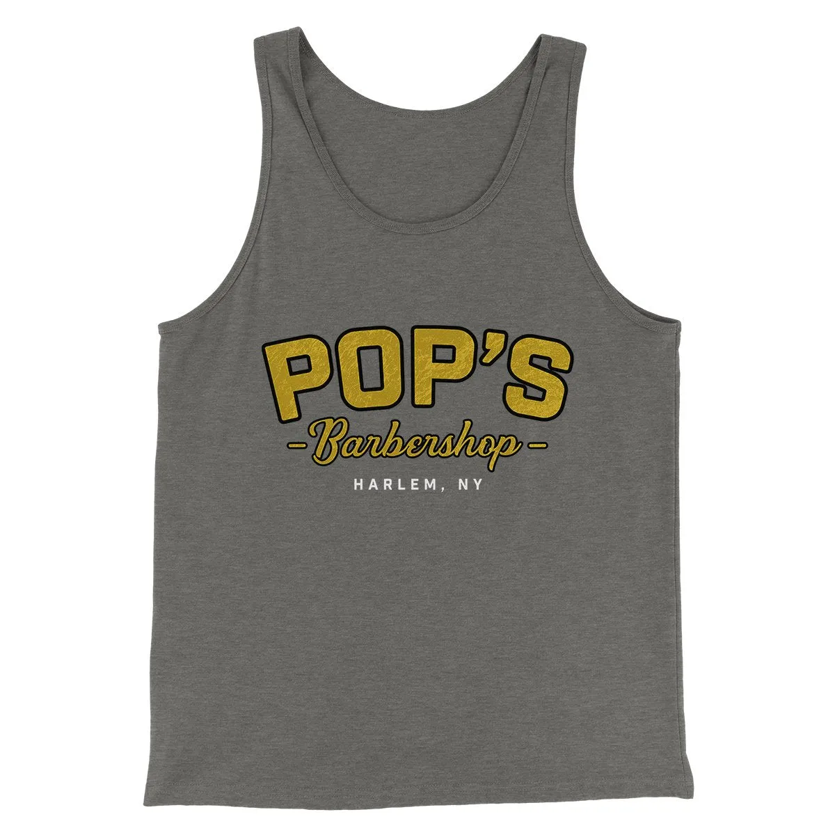 Pop's Barbershop Men/Unisex Tank Top