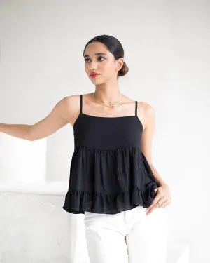 Relax Fit Peplum Top