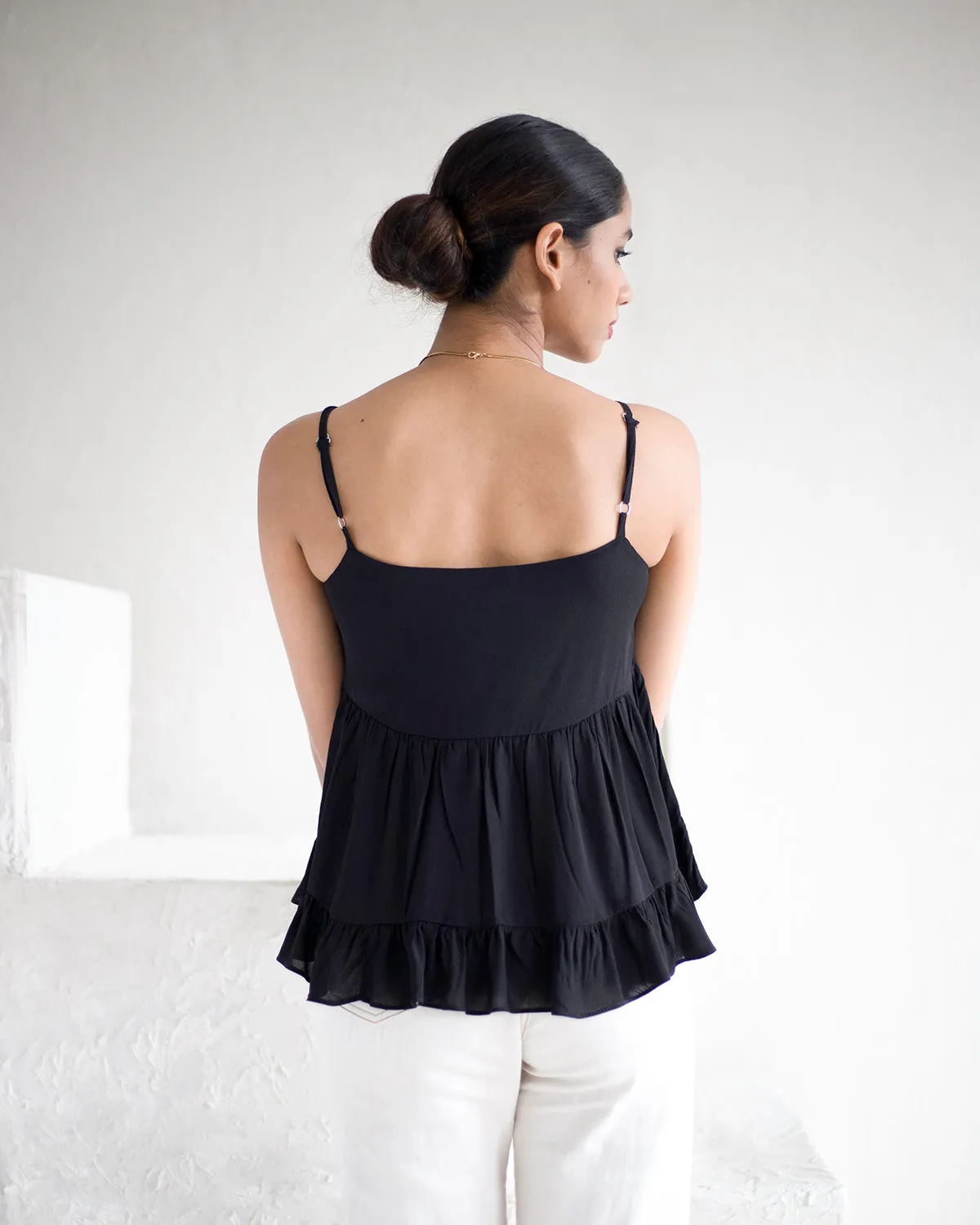 Relax Fit Peplum Top