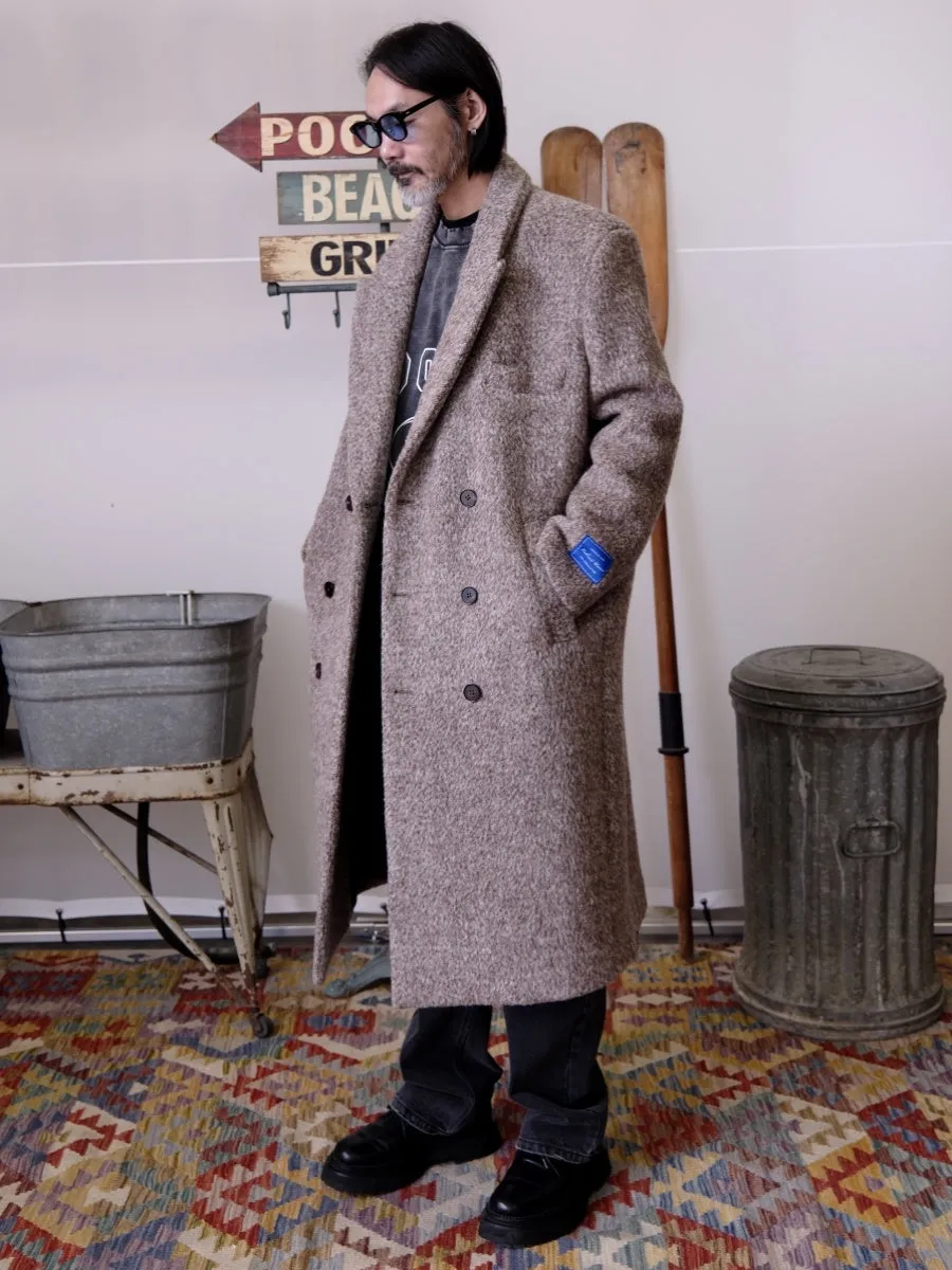 Retro Woolen Double-Breasted Coat