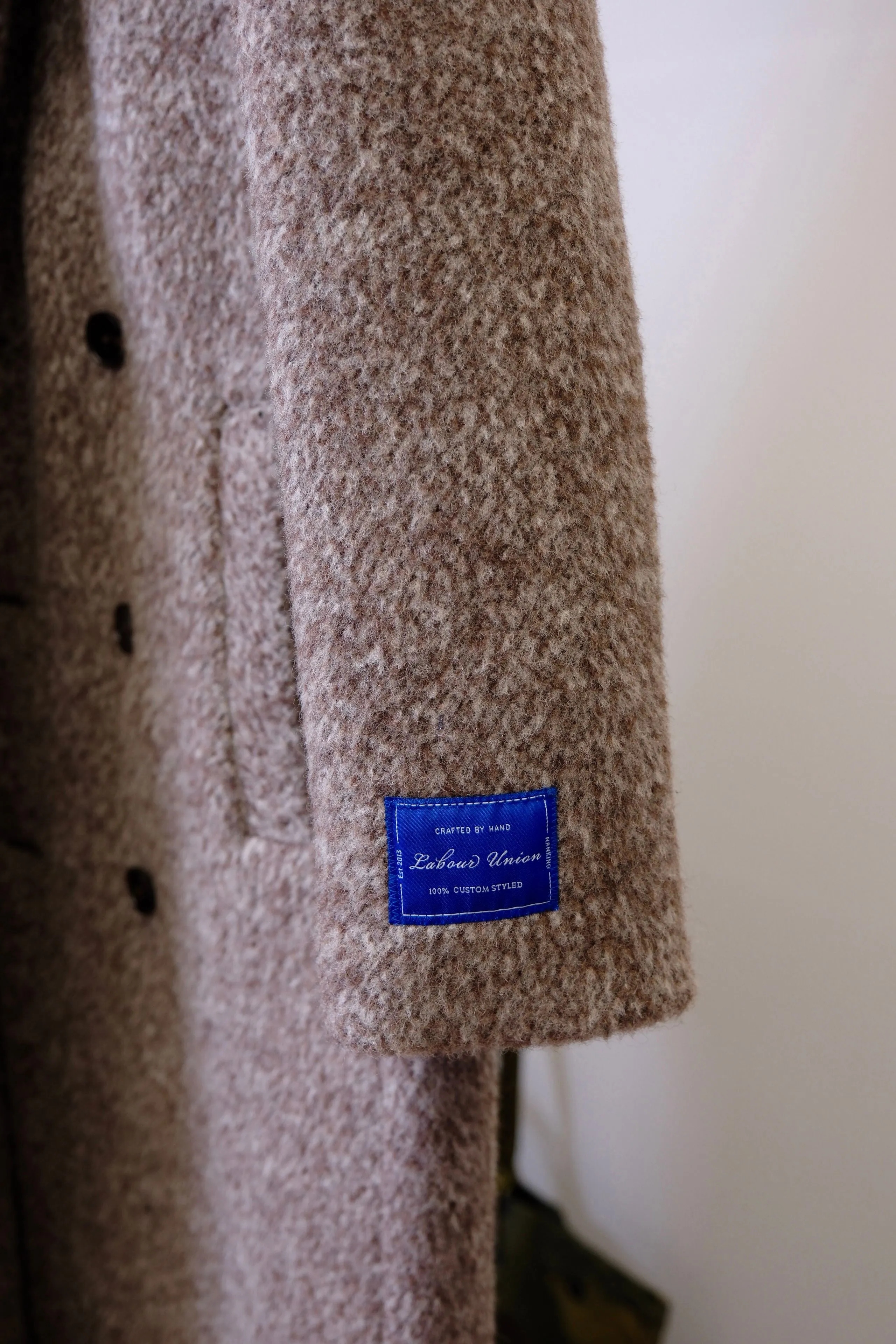 Retro Woolen Double-Breasted Coat