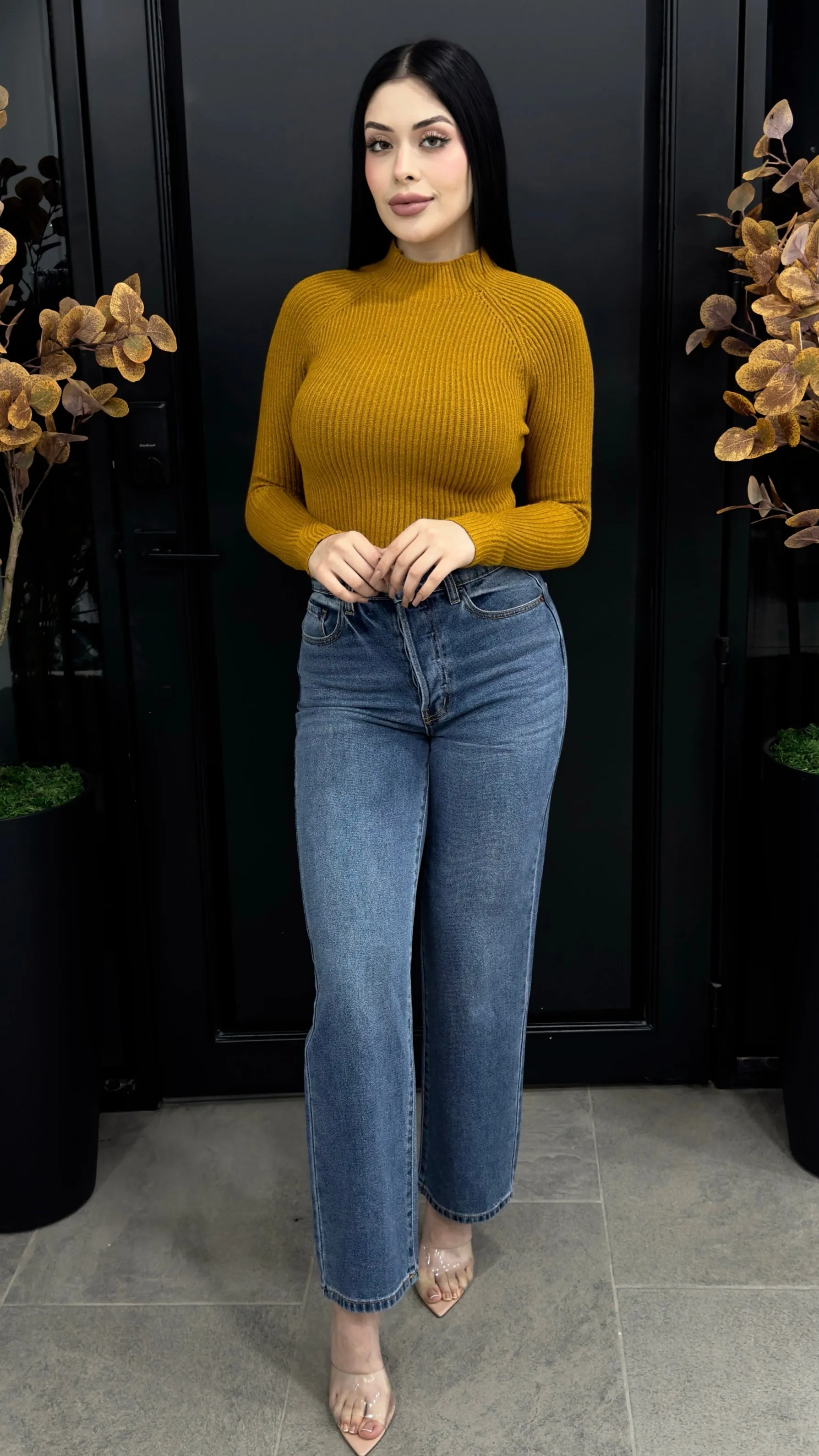 SAMANTHA MUSTARD SWEATER