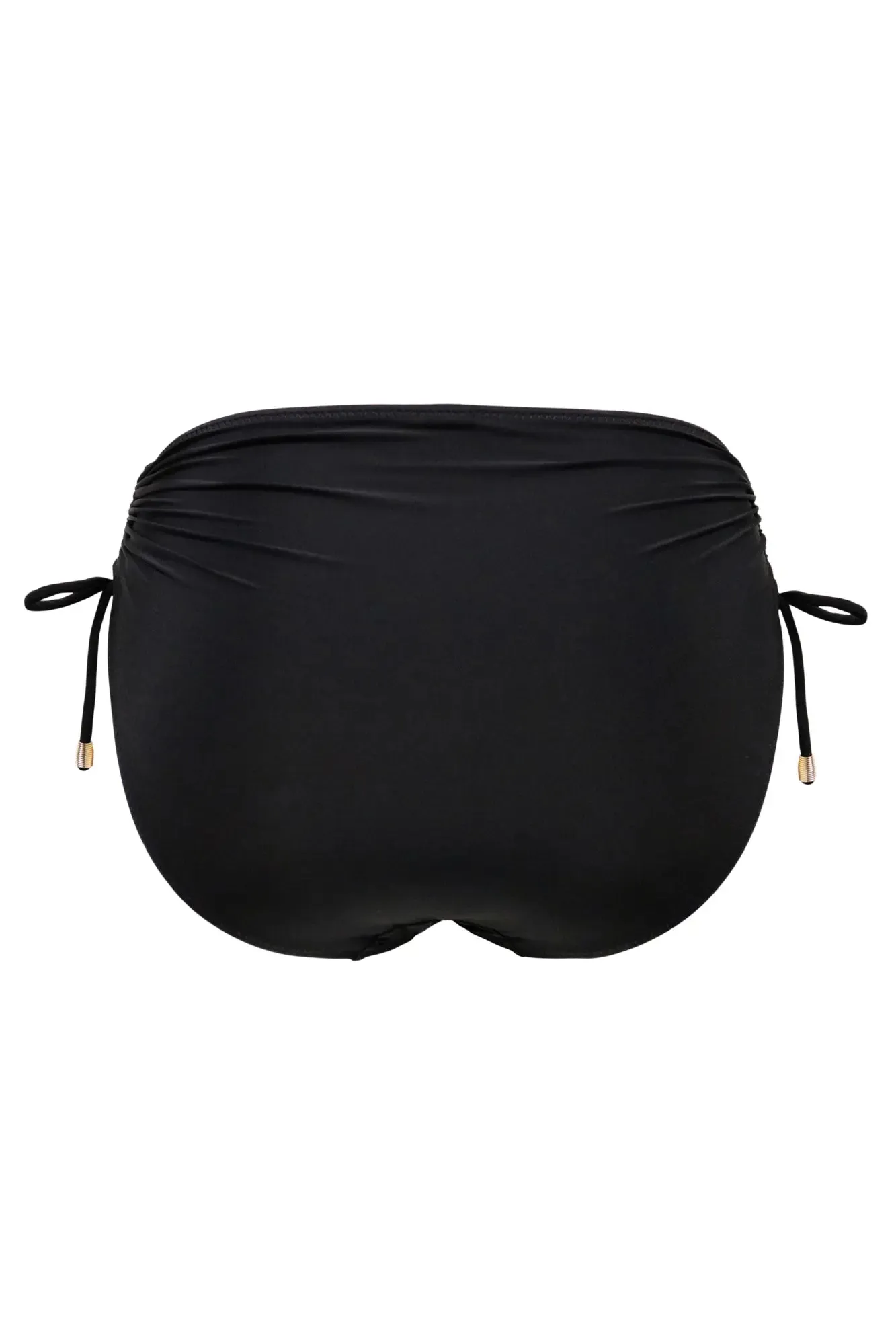 Santa Cruz High Leg Adjustable Side Bikini Brief In Black - Pour Moi