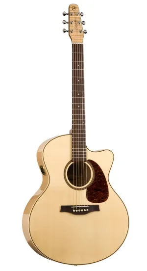 Seagull 032471 / 051960 Performer CW Cutaway Mini Jumbo HG Presys II Acoustic Electric with Carrying Bag MADE In CANADA