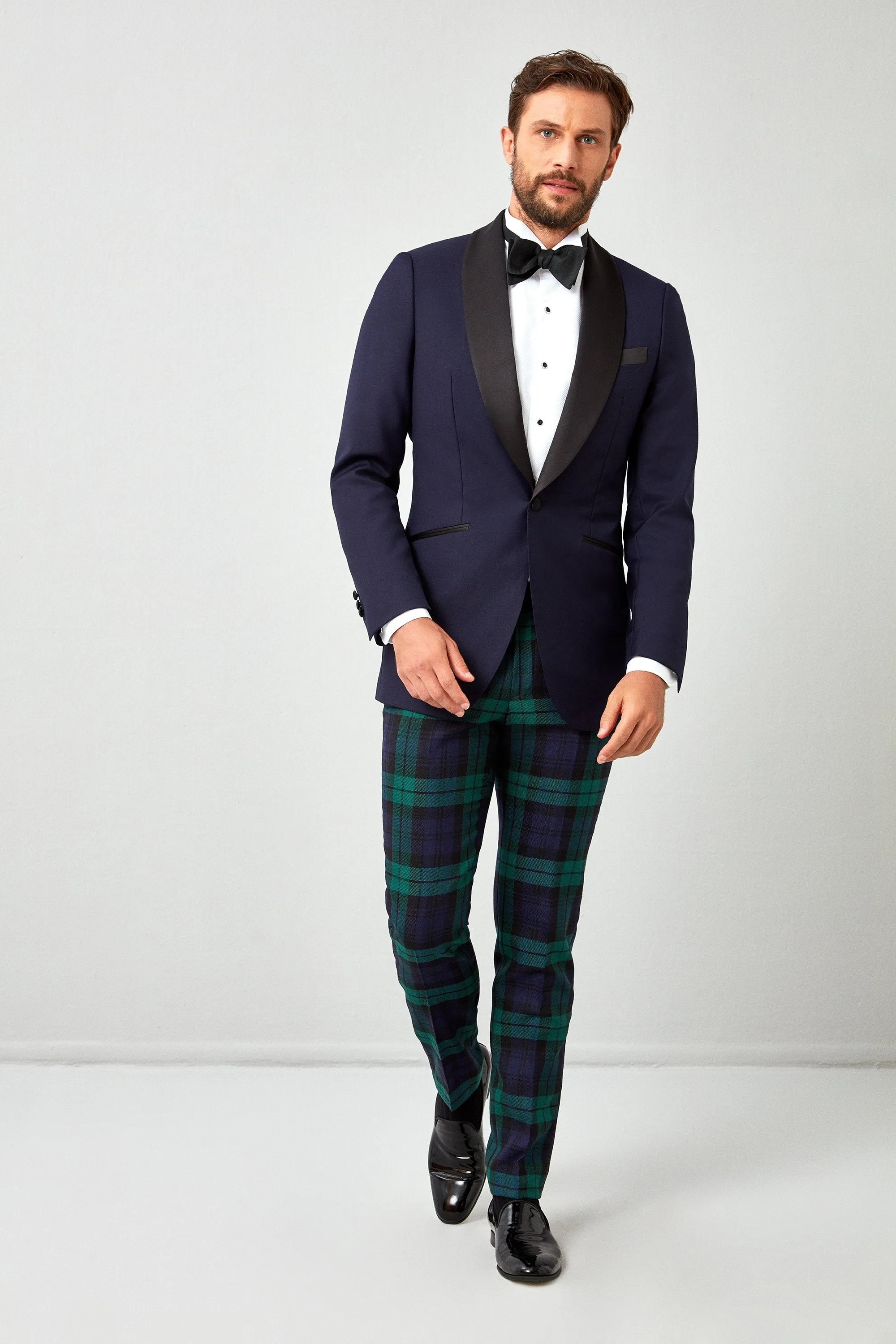 Solid Plain Weave 130s Dinner Jacket