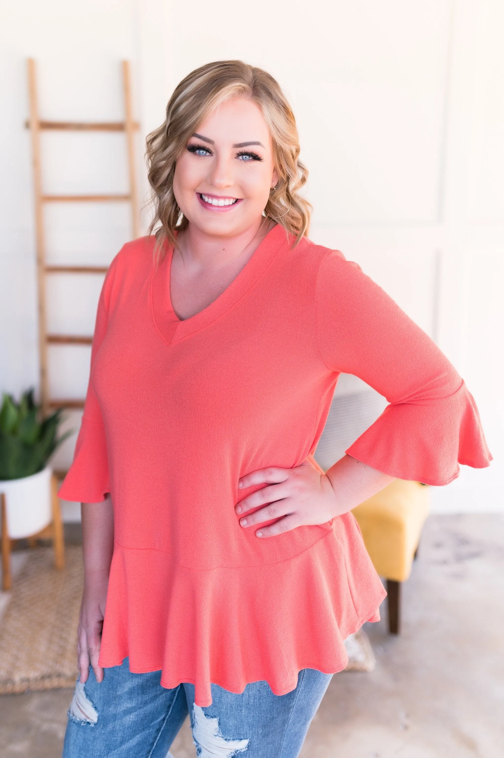 Somewhere Down The Road In Sun Kissed Coral