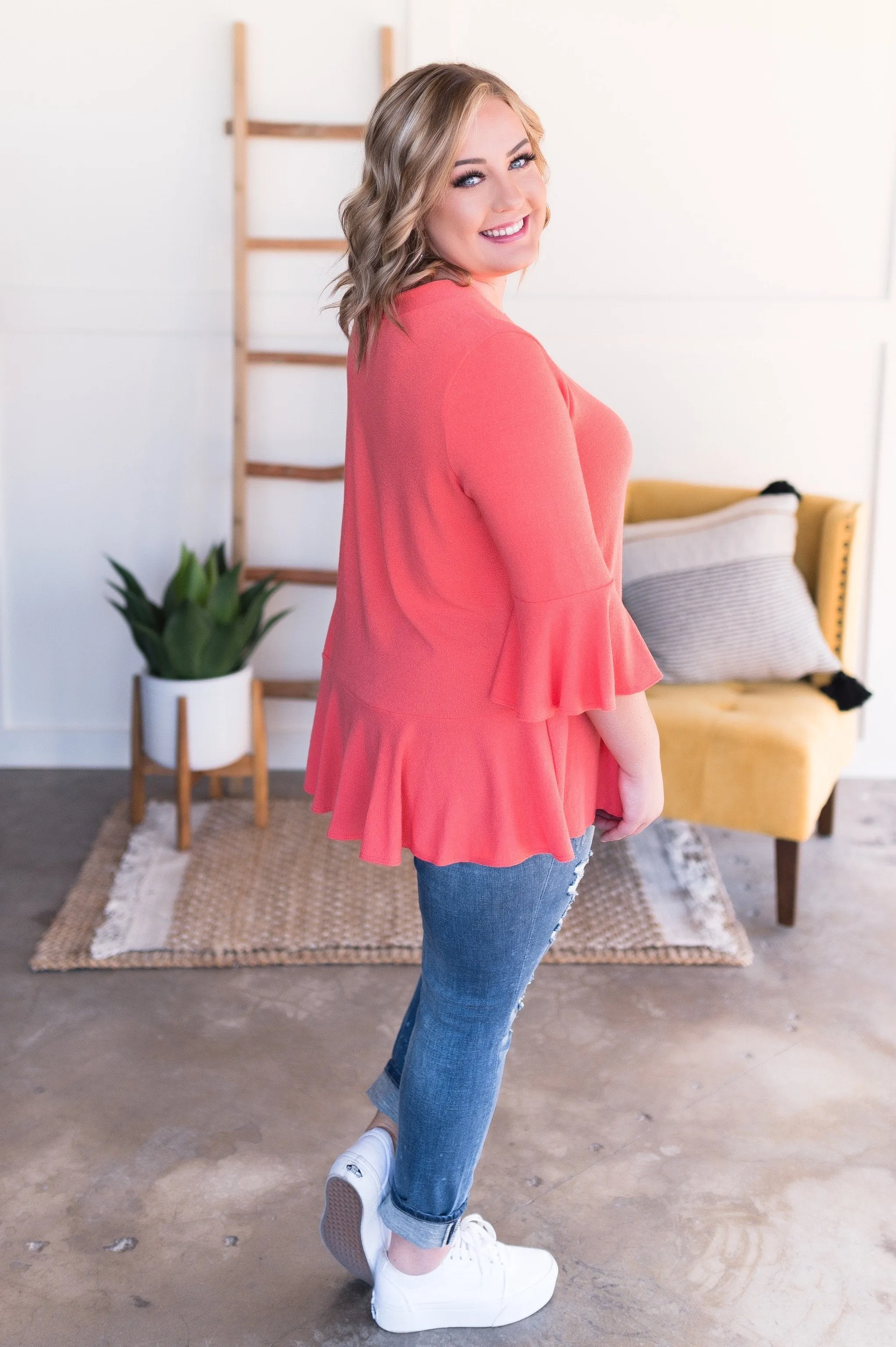 Somewhere Down The Road In Sun Kissed Coral