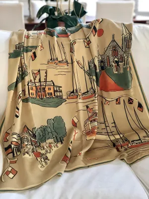 Southport Ct Silk Scarf
