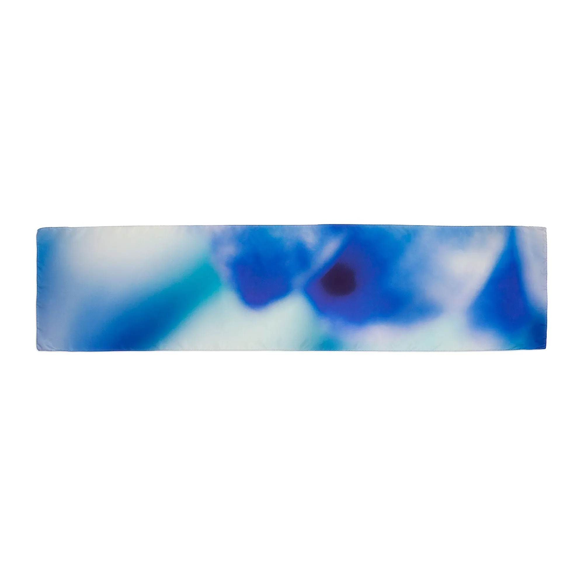 Special Edition Blue Hyacinth Silk Stole Scarf