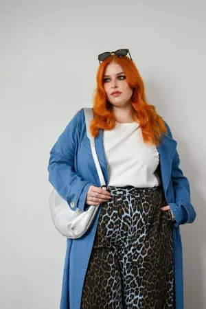 Sydney Denim trench - light blue