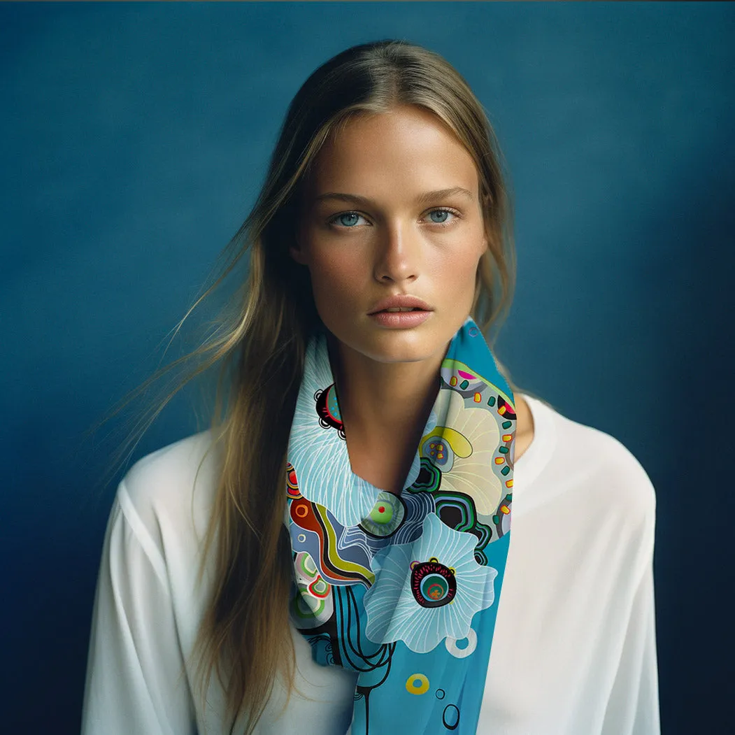 The Life of the Flower - Silk Scarf
