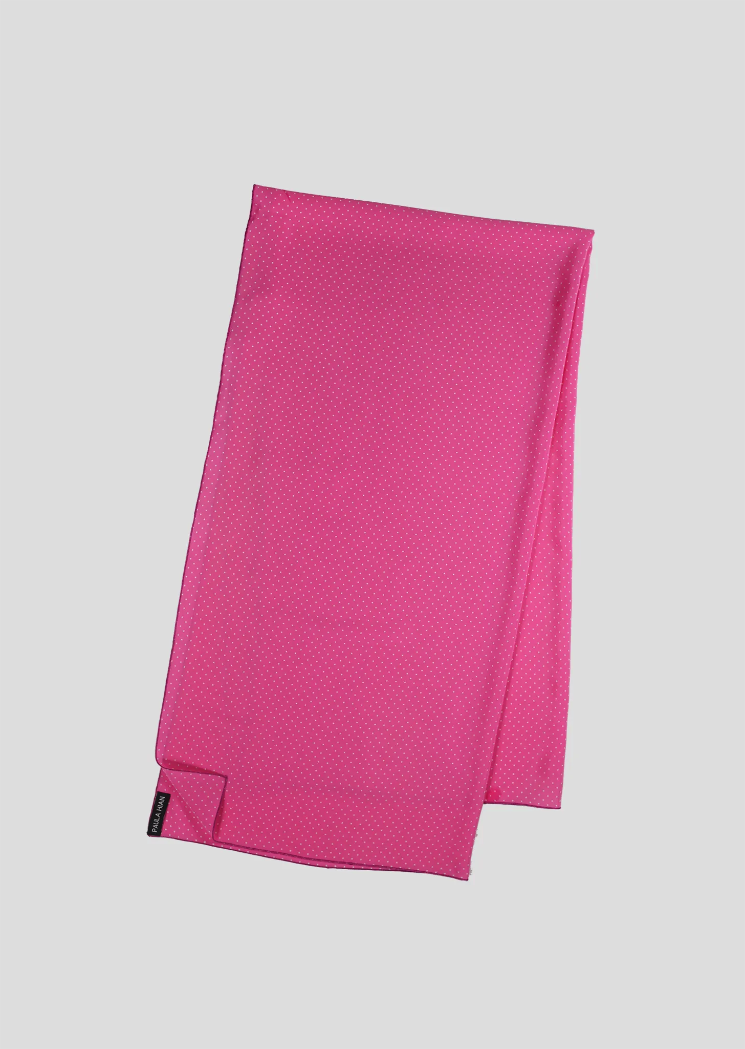 Tiny Dots Silk Crêpe de Chine Scarf