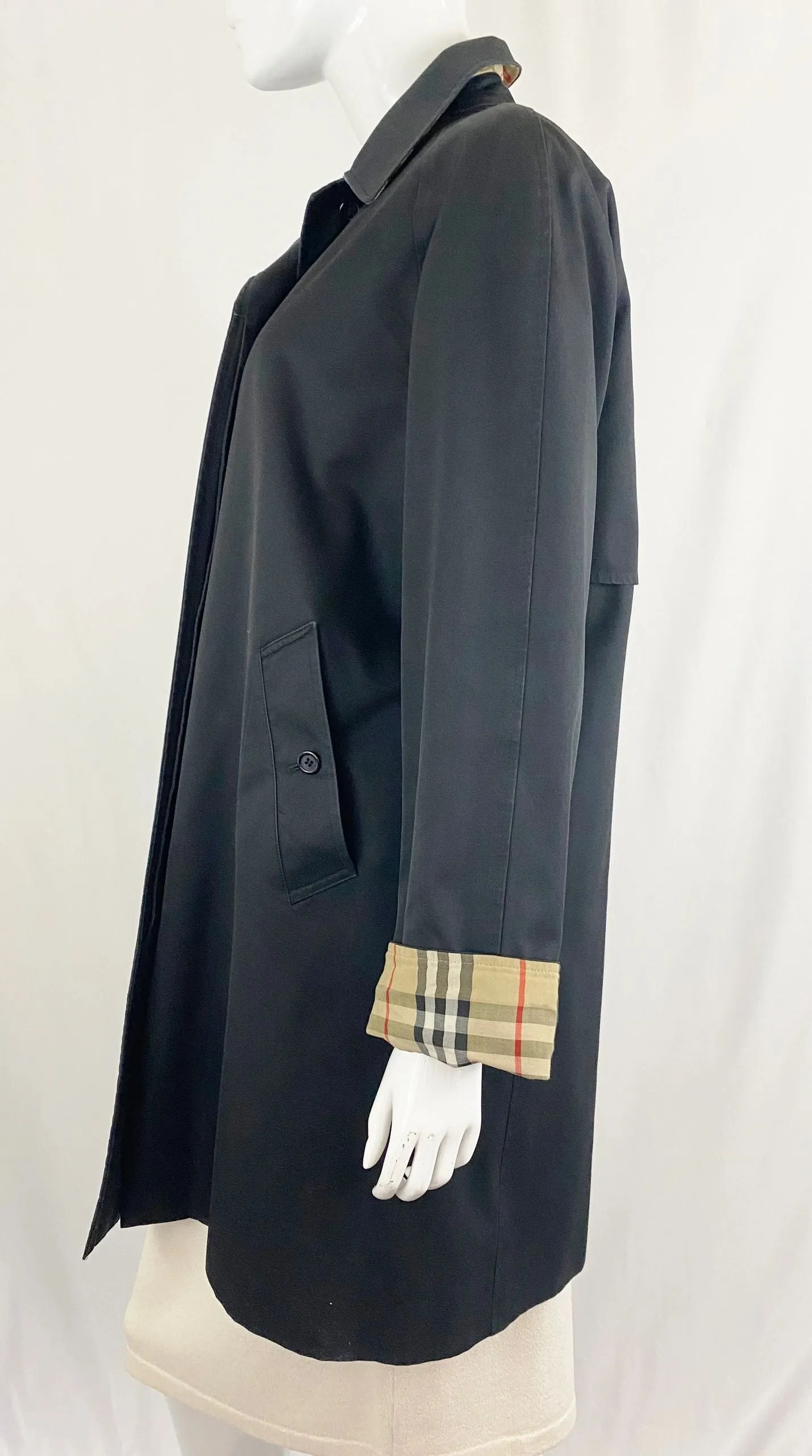 Trench Coat With Liner Size M