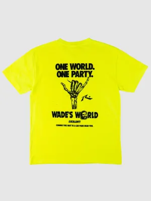 Wades World Neon Tee