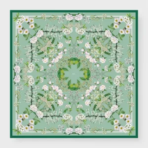 Winter Double Sided Silk Scarf