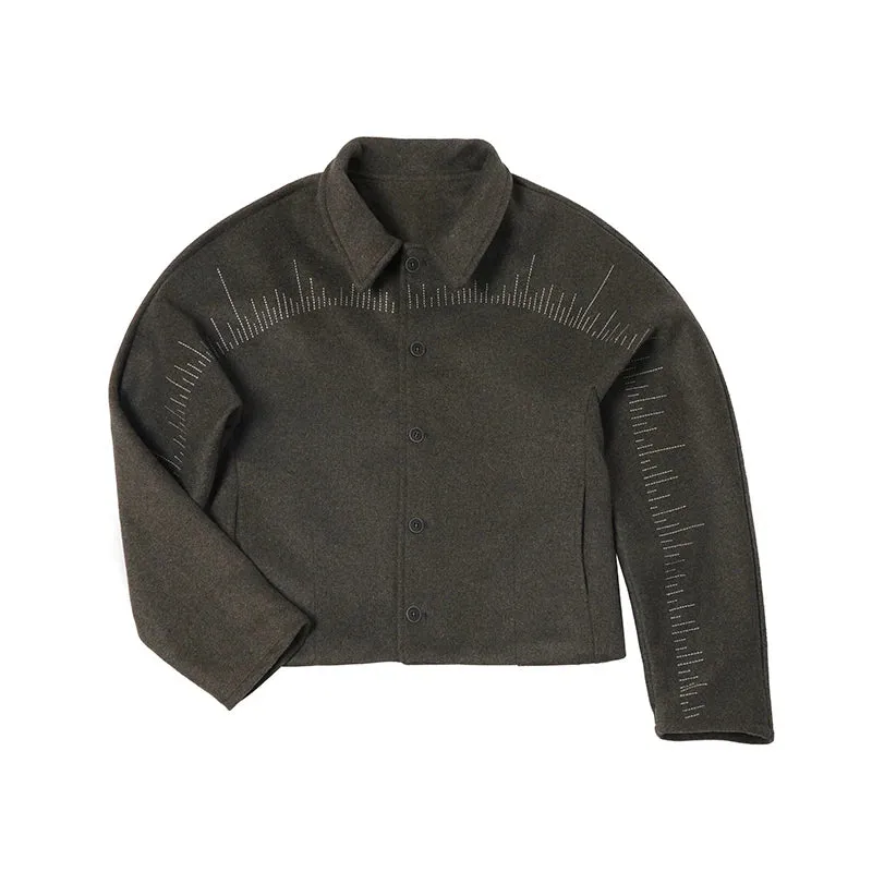 Woolen Chestnut Jacket