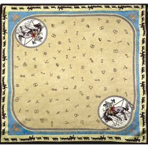 Wyoming Traders Limited Edition Green Brands Silk Scarf