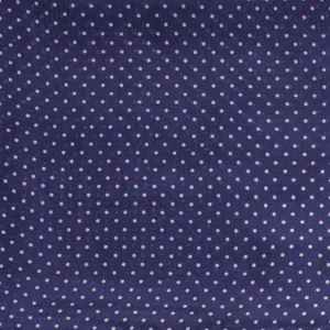 Wyoming Traders Navy Cowboy Polka Dot Silk Scarf